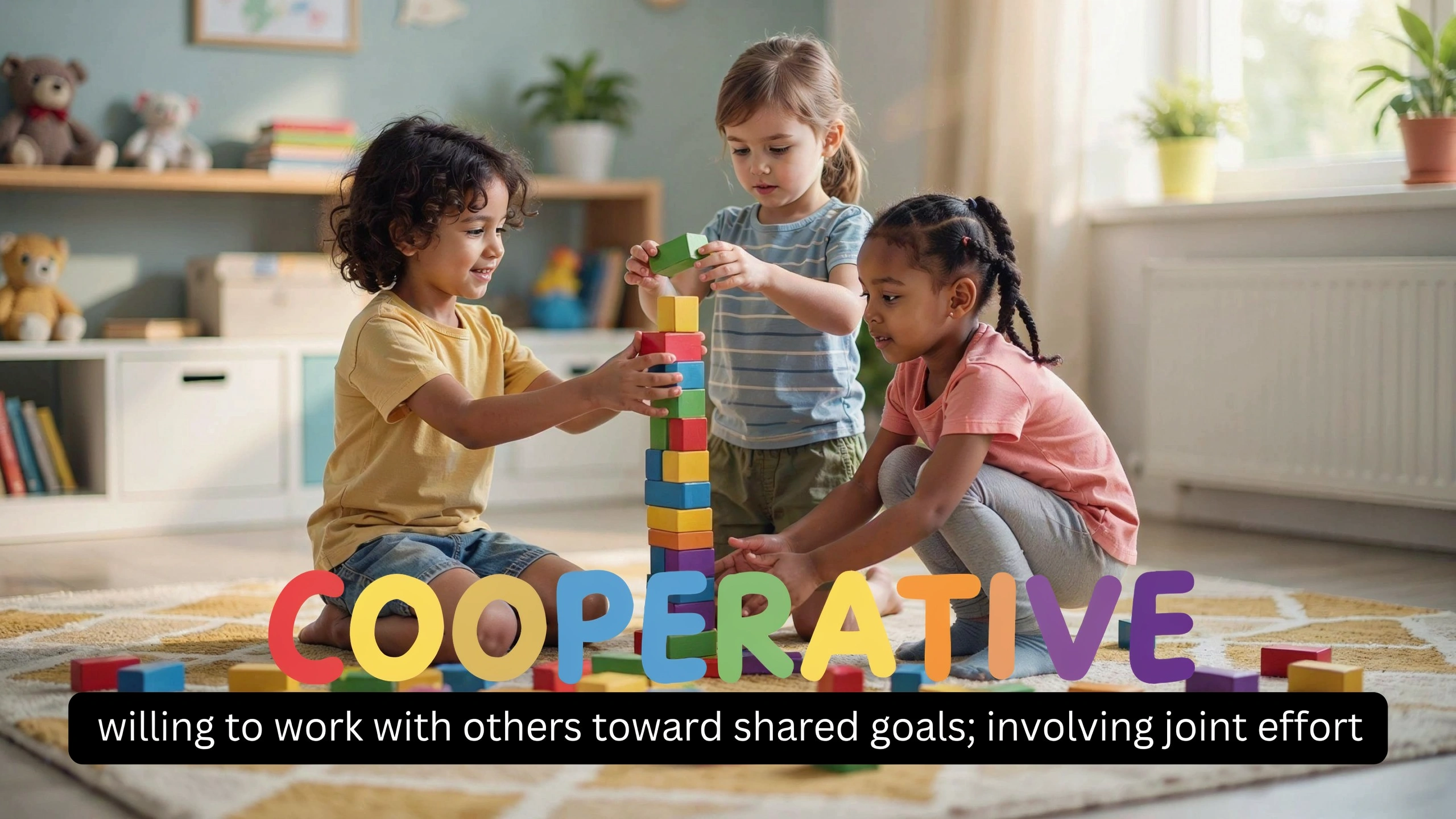 English Illustration for cooperative